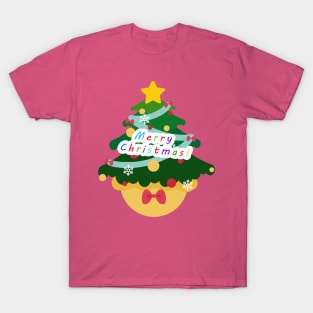 Merry Christmas Tree T-Shirt